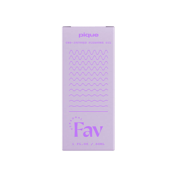Personal Fav Pique CBD-Infused Pleasure Oil 1 oz.