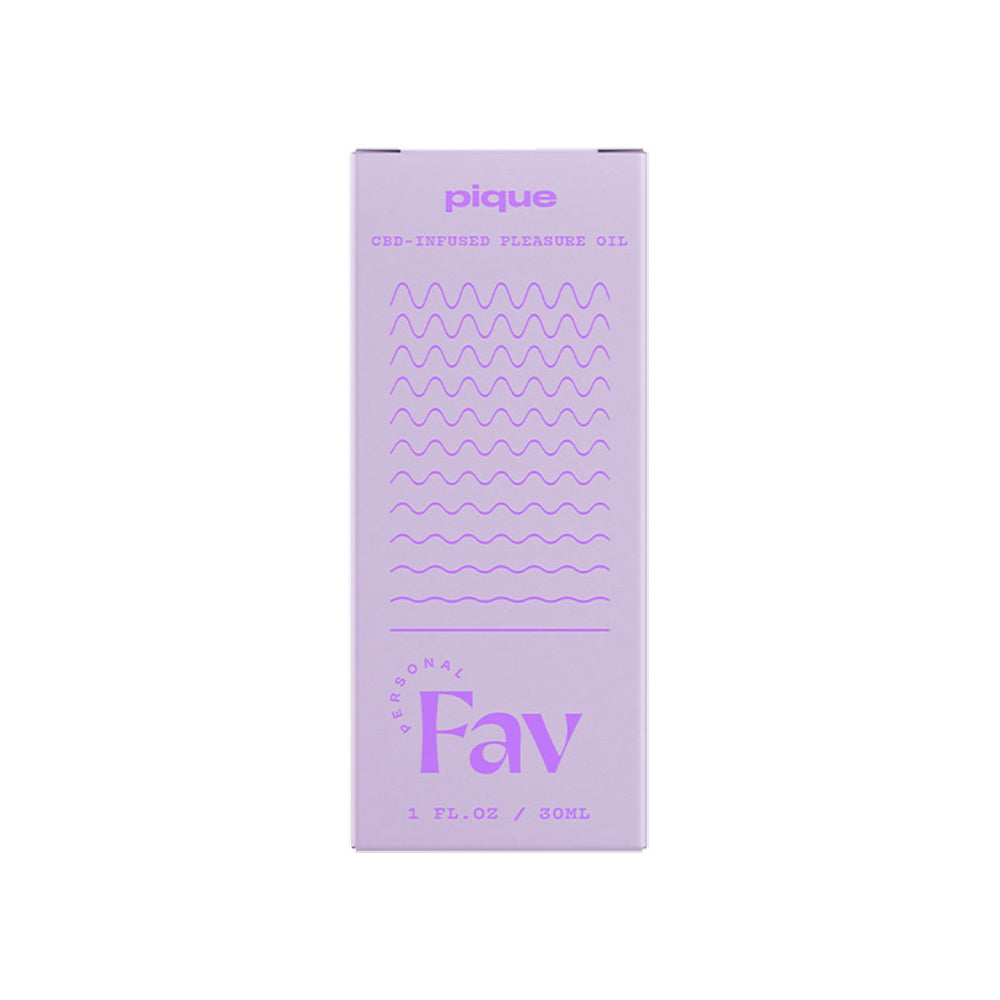 Personal Fav Pique CBD-Infused Pleasure Oil 1 oz. - Headshop.com