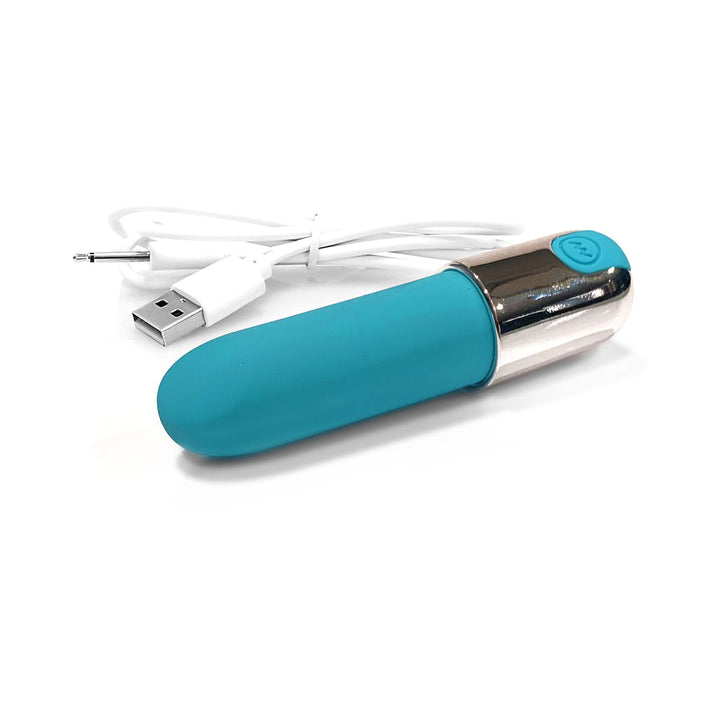 Nixie Smooch Rechargeable Lipstick Vibrator Blue Ombre - Headshop.com