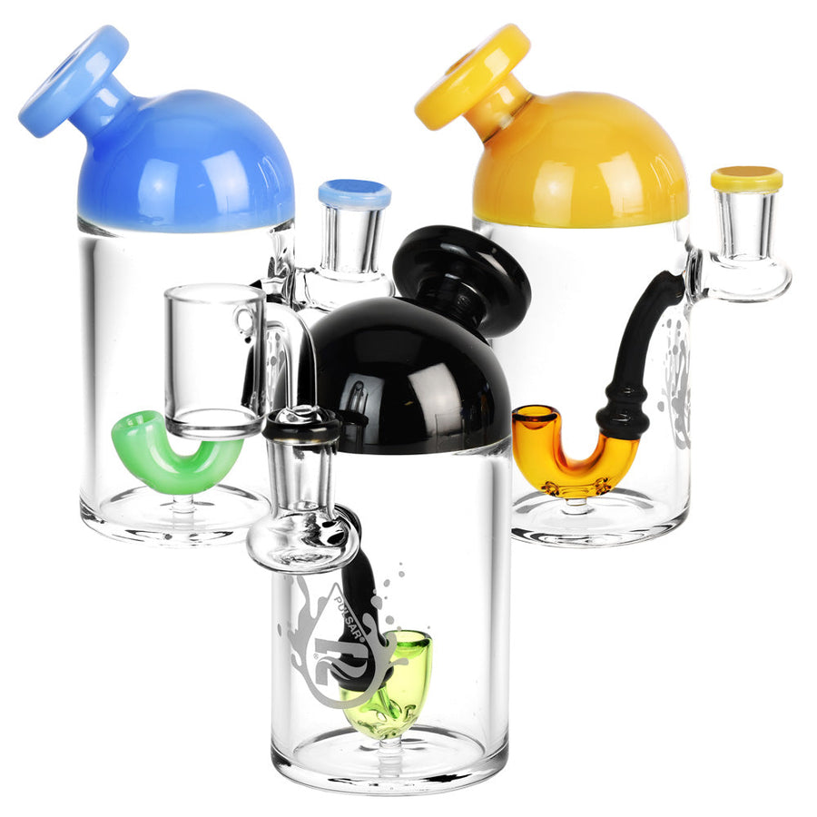 Pulsar Sherlock Perc Dab Rig - 5.75"/14mm F/Colors Vary - Headshop.com