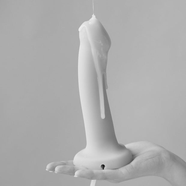 Strap-On-Me Squirting Cum Semi-Realistic Silicone Dildo Vanilla S (fluid not included) - Headshop.com