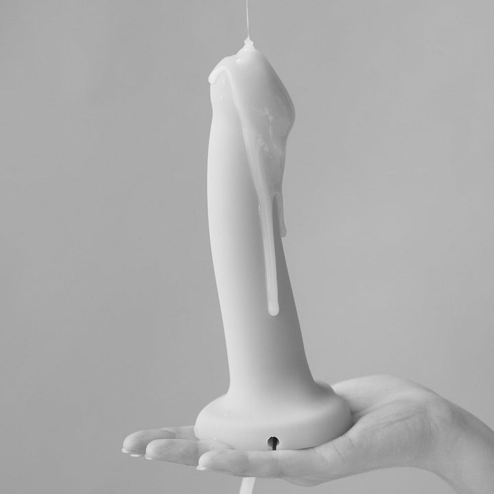 Strap-On-Me Squirting Cum Semi-Realistic Silicone Dildo Vanilla S (fluid not included) - Headshop.com
