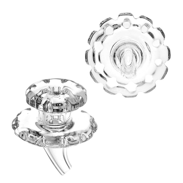Glass Gear Carb Cap - 30mm / Clear - Headshop.com