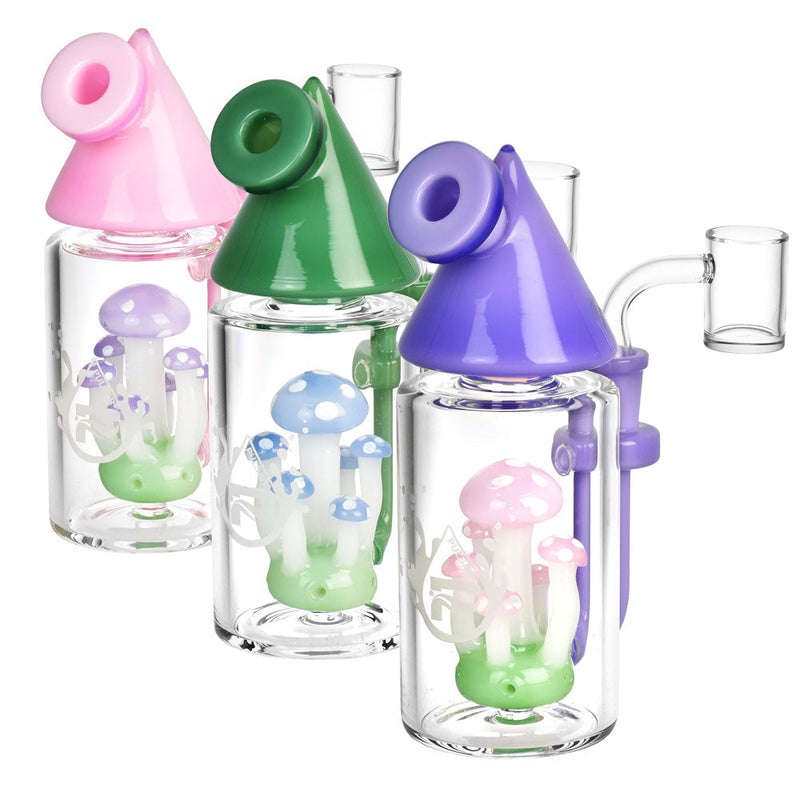 Pulsar Apex Shroom Dab Rig - 6.75"/14mm F/Colors Vary - Headshop.com