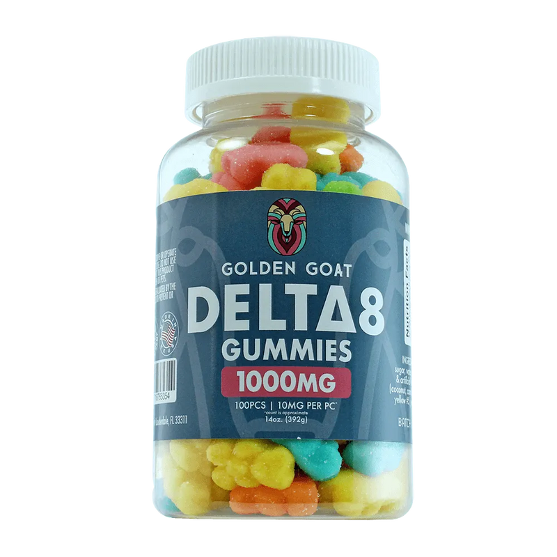 Delta 8 Gummies 1000mg - Sour Bears - Headshop.com
