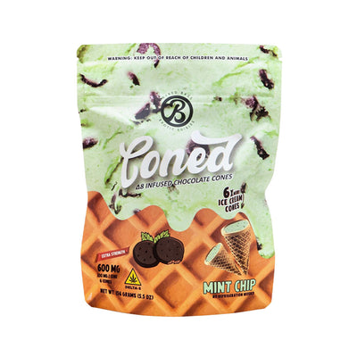 Baked Bags Coned Delta 8 Infused Treat | 600mg - Headshop.com