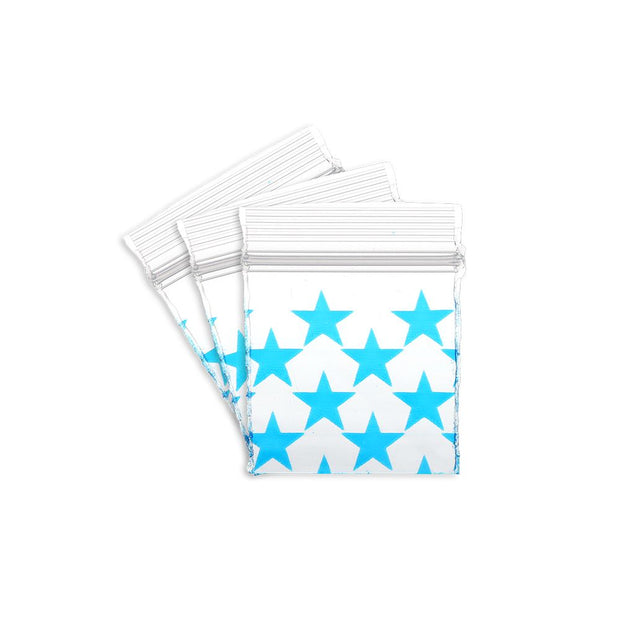Designer Recloseable Zip Top Plastic Bags | 1000ct Bundle - Headshop.com