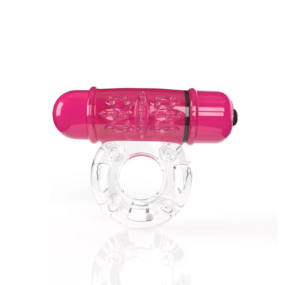 Screaming O 4T OWow Vibrating Cockring Strawberry - Headshop.com