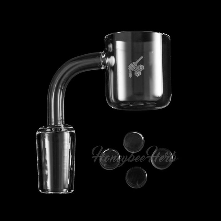QUAD CORE REACTOR QUARTZ BANGER - 90° DEGREE | YL - Headshop.com