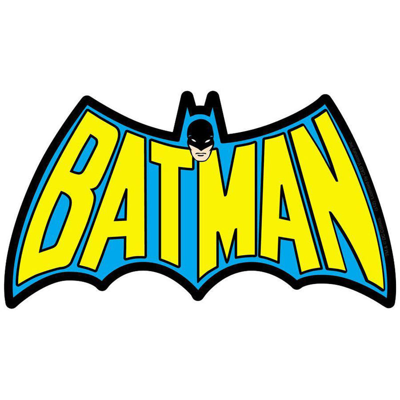 Batman Retro Logo Die-cut Sticker - Headshop.com
