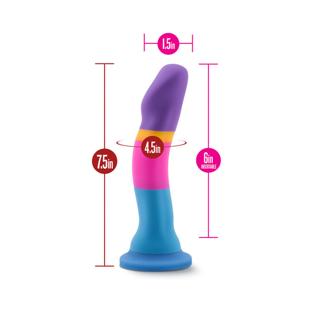 Avant D1 Hot 'n' Cool 7.5 in. Silicone Dildo - Headshop.com