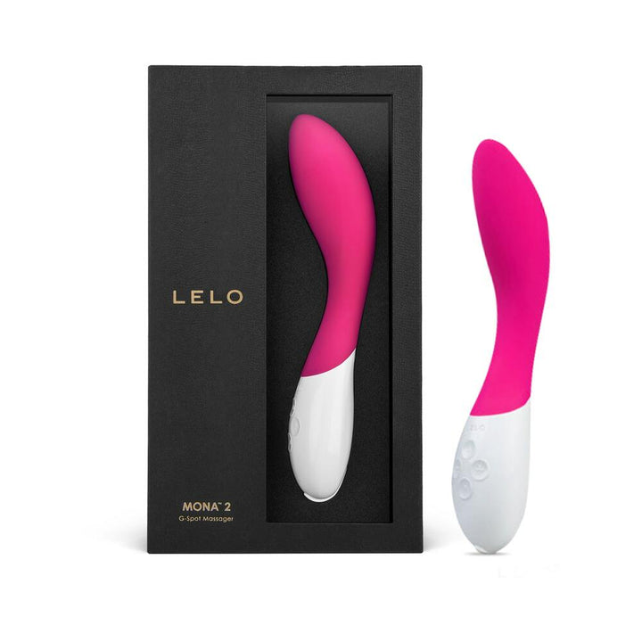 LELO MONA 2 Rechargeable G-Spot Vibrator Cerise - Headshop.com