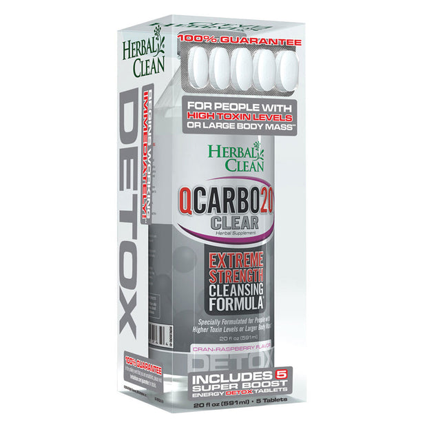 Herbal Clean QCarbo20 Clear | 20oz - Headshop.com
