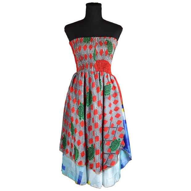 Silk Stretch Top Strapless Dress - One Size / 37" / Designs Vary - Headshop.com