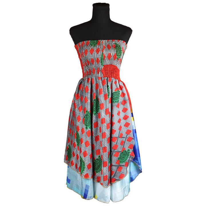 Silk Stretch Top Strapless Dress - One Size / 37" / Designs Vary - Headshop.com