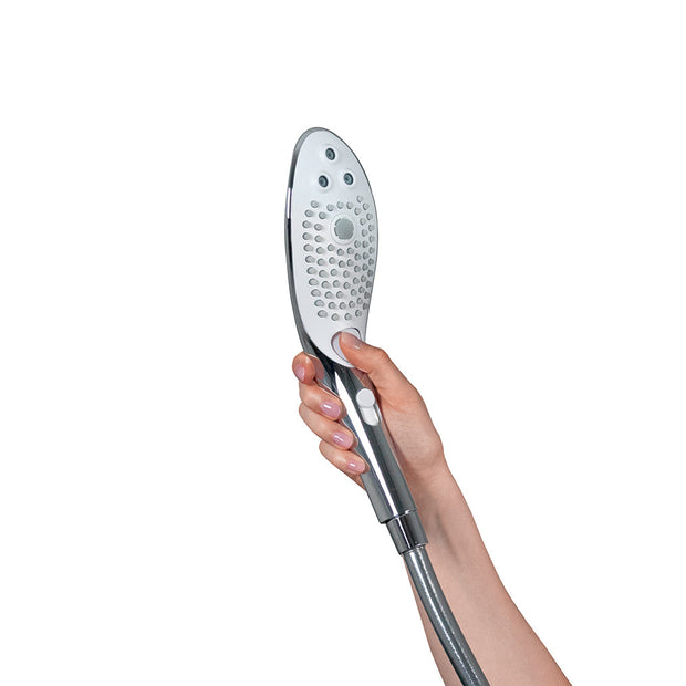 Womanizer Wave Shower Head Masturbator Chrome - Headshop.com