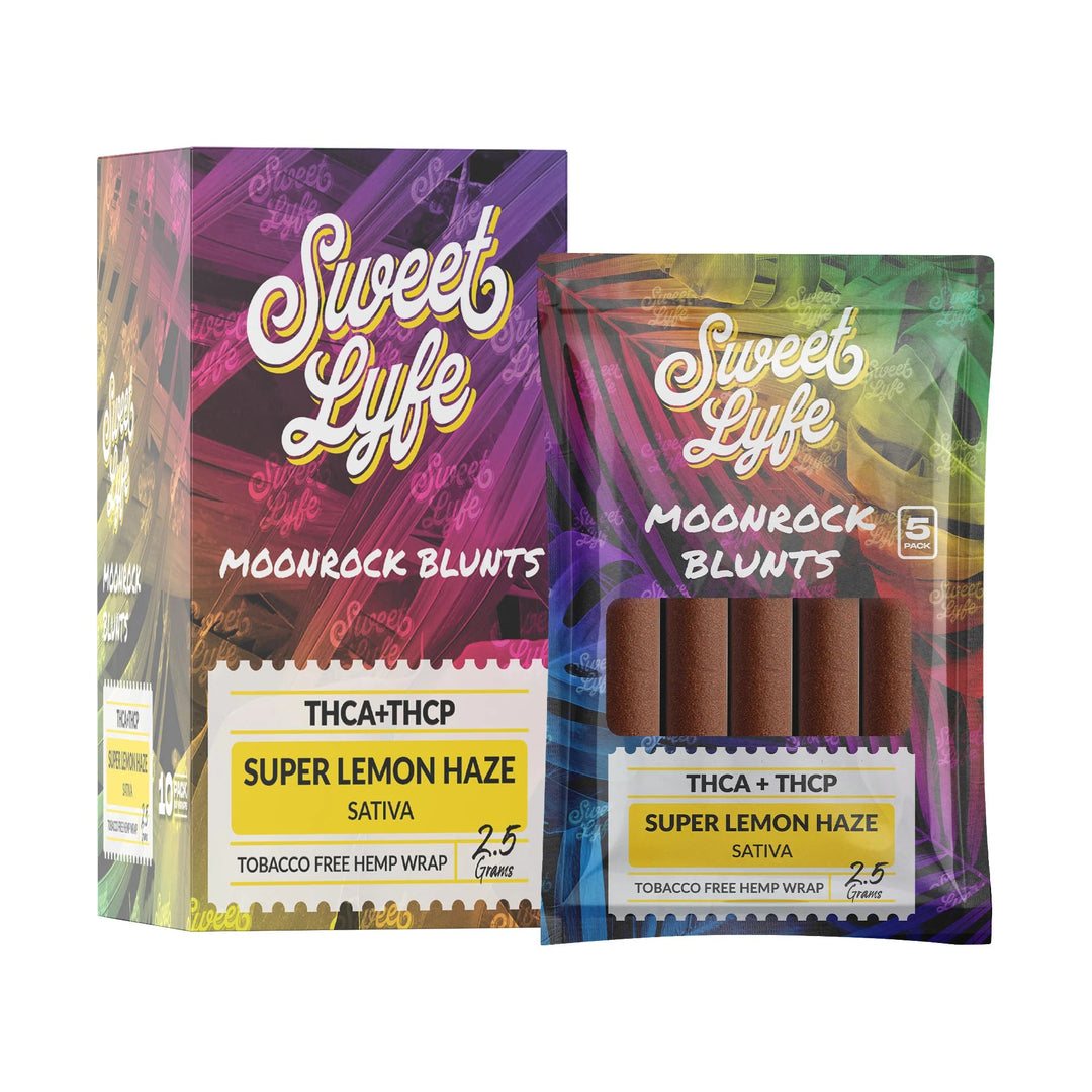 Sweet Lyfe Moonrock Blunts THCA+THCP - Super Lemon Haze - Headshop.com