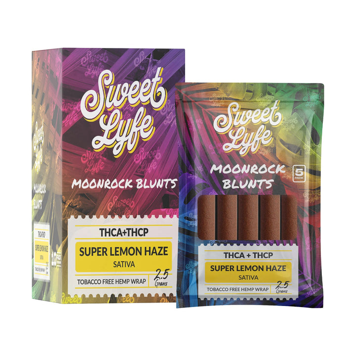 Sweet Lyfe Moonrock Blunts THCA+THCP - Super Lemon Haze - Headshop.com