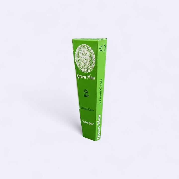 Green Man Green Rice Paper Cones - Headshop.com