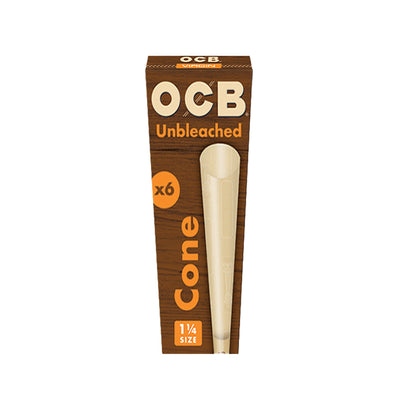 OCB Unbleached Pre-rolled Cones - Headshop.com