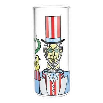 High Times x Pulsar Gravity Water Pipe - Uncle Sam / 11.5" / 19mm F - Headshop.com
