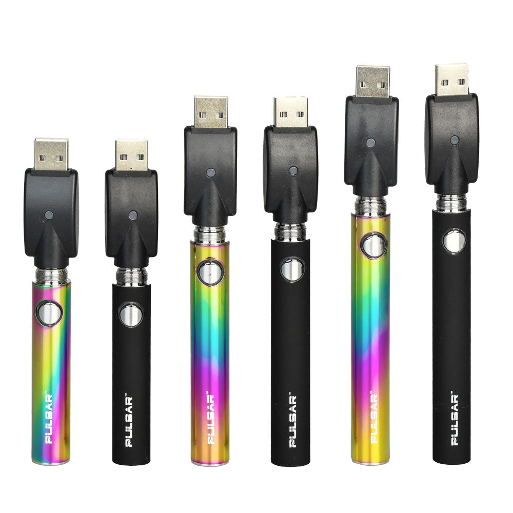 24PC DISP - Pulsar Variable Voltage Pen Batteries - Asst mAh - Headshop.com