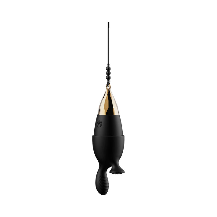 Evolved Egg-Citement 5-Piece Rechargeable Remote-Controlled Vibrator and Accessory Set Black - Headshop.com