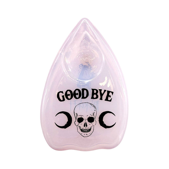 Smoke BlackCraft Planchette Glass Hand Pipe | 3.5" - Headshop.com