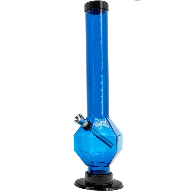 Acrylic Diamond Bong 9-12"  - Multiple Colors
