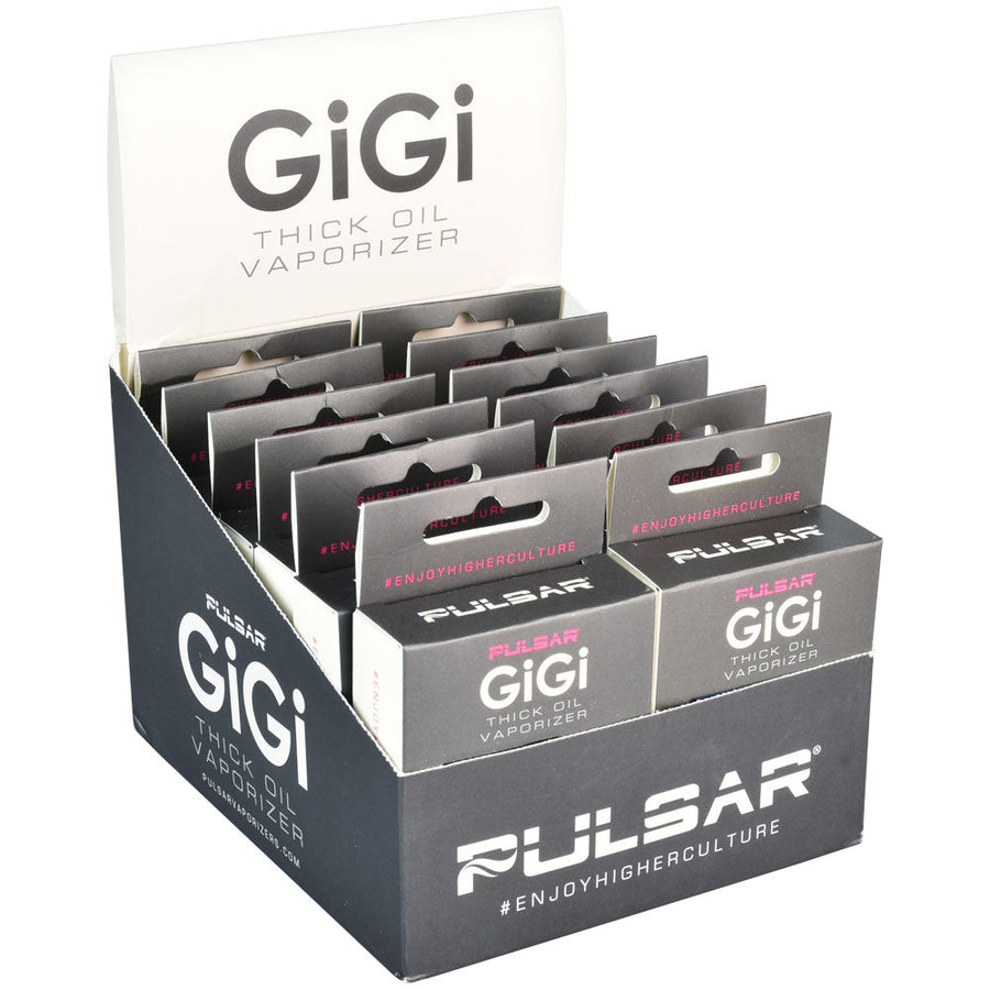 Pulsar GiGi Variable Voltage 510 Battery- 500mAh/Asst - 12PC DISP - Headshop.com