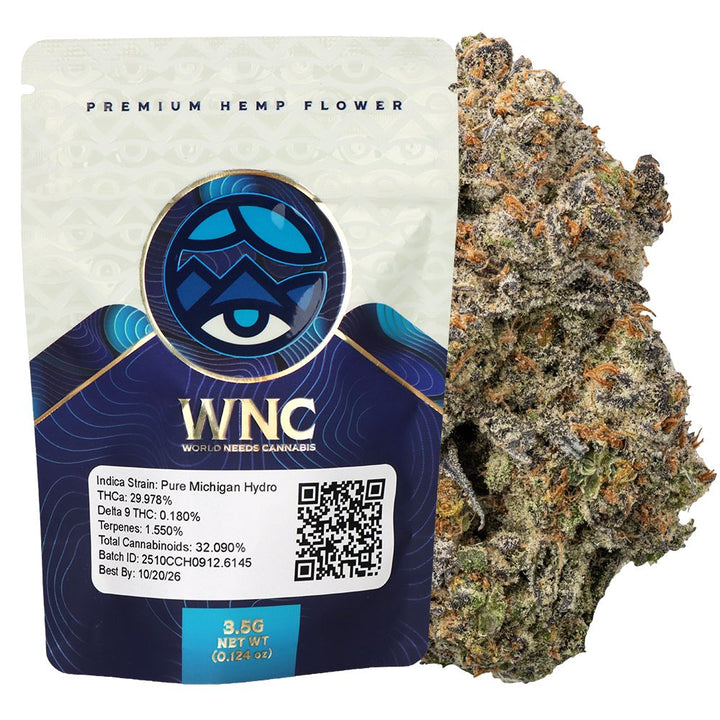 WNC High THCA Indoor Hydro Flower | 3.5g - Headshop.com