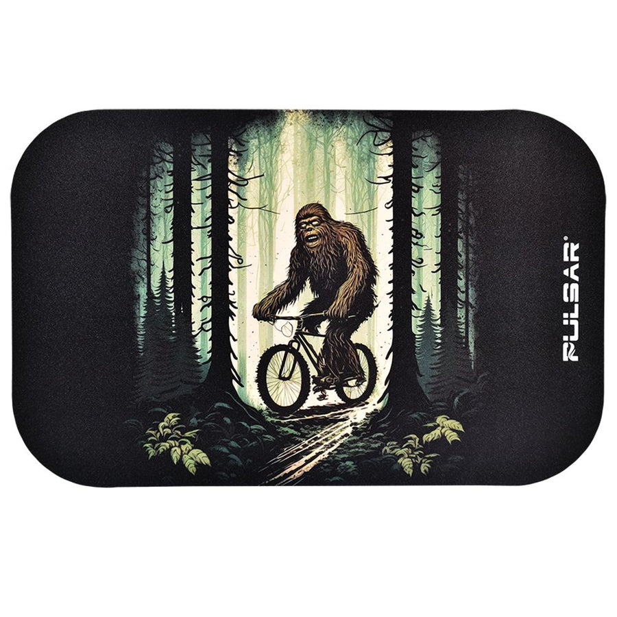 Pulsar Magnetic Rolling Tray Lid - Bigfoot Rides Again / 11"x7" - Headshop.com