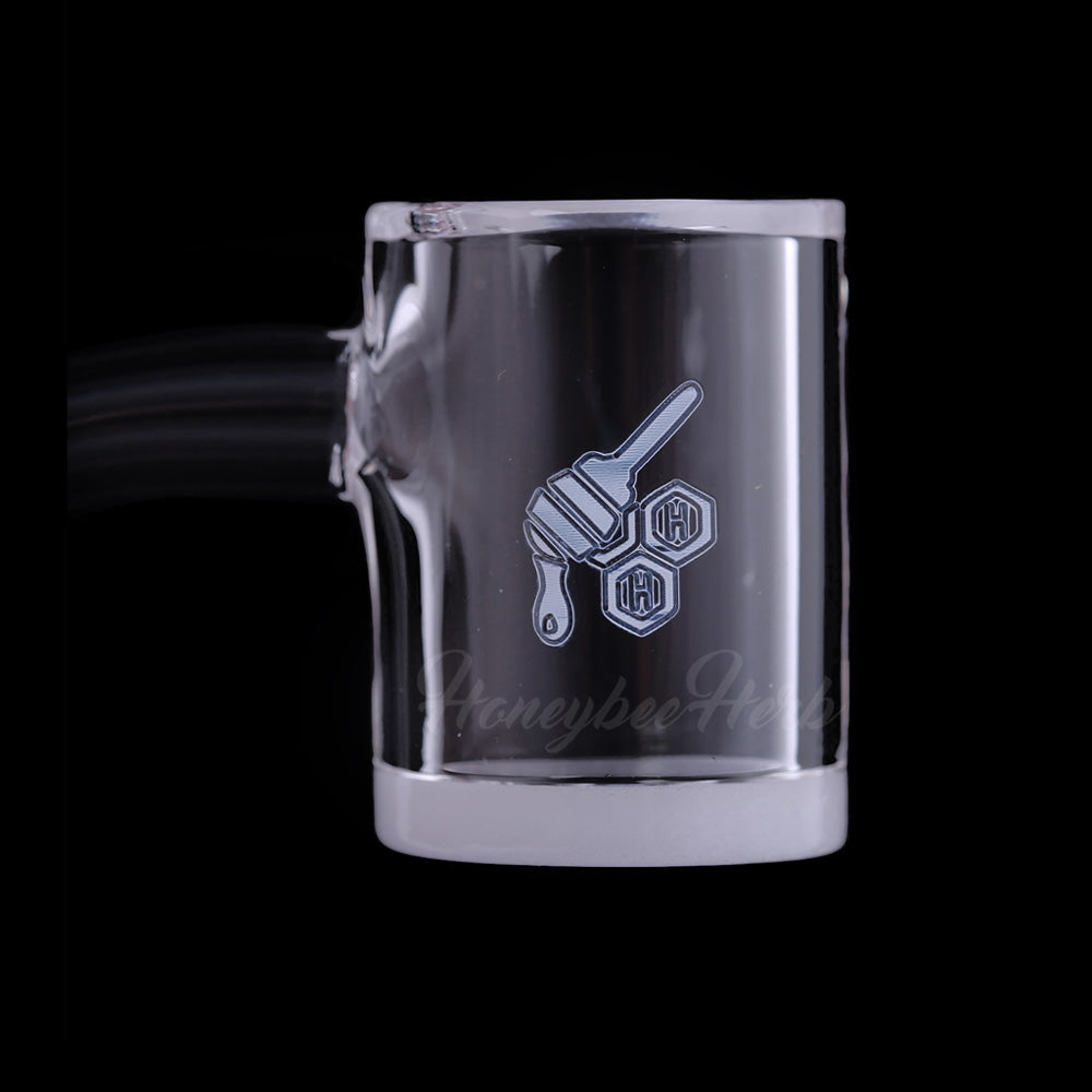 HONEY & MILK BEVEL QUARTZ BANGER - 45° DEGREE | YL - Headshop.com