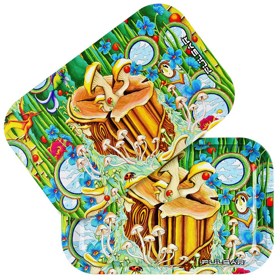 Pulsar Rolling Tray & Lid Kit - Where Love Is Alive / 11"x7" - Headshop.com