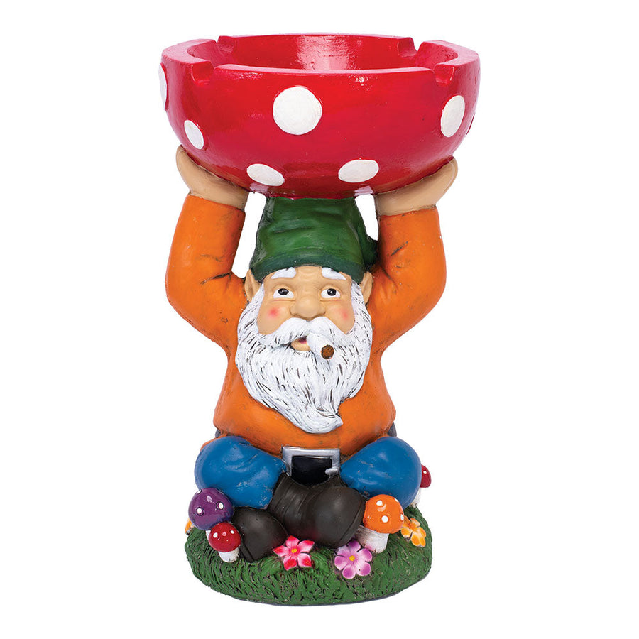 Fujima Mushroom Gnome Jumbo Ashtray - 19" - Headshop.com