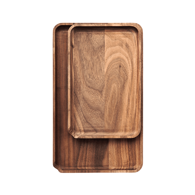 Marley Natural Black Walnut Prep Tray - Headshop.com