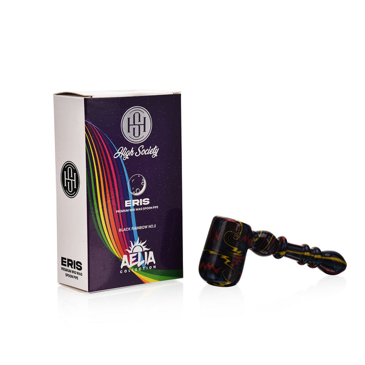 High Society | Eris Premium Wig Wag Bubbler (Rainbow V2) - Headshop.com