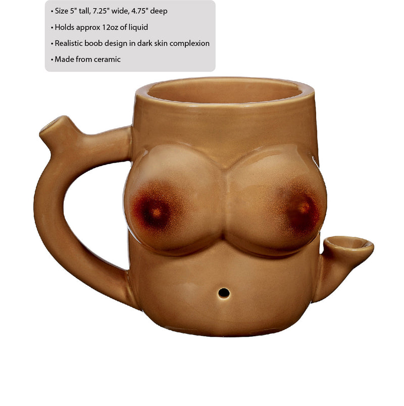 Boob pipe mug - People of color - Headshop.com