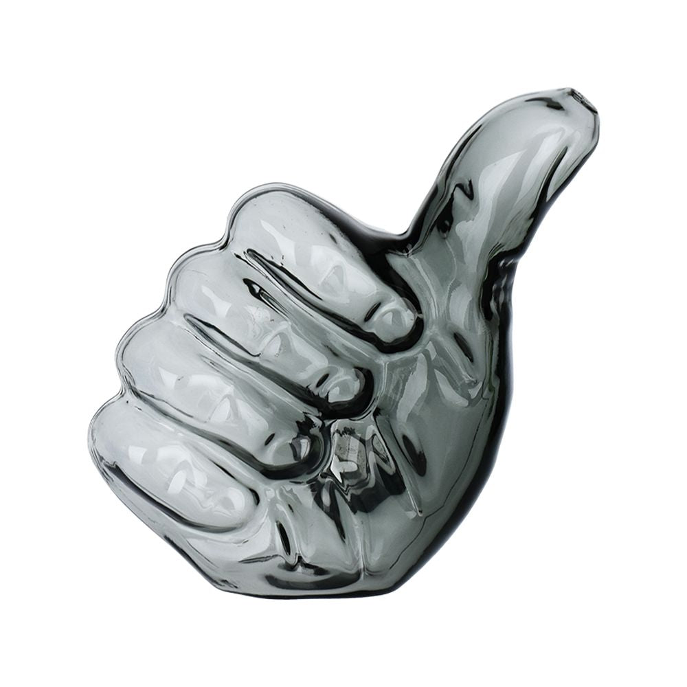Thumbs Up Glass Hand Pipe - 4" / Assorted Colors 3ct - Headshop.com