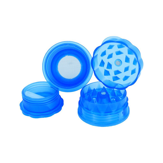 HerbSaver Mini Grinder - 2.5" x 1.5" / 4pc / 12ct - Headshop.com
