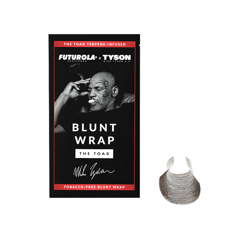 25PC DISP - Futurola x Tyson 2.0 Terp Infused Blunt Wrap - Headshop.com
