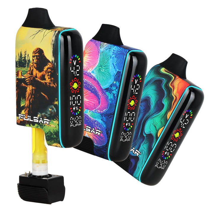 Pulsar 510 DL 5.0 Precision Voltage Control LCD Screen Vape Bar | Design Series | 1000mAh
