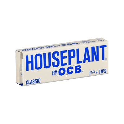 24CT DISP - Houseplant by OCB Rolling Papers + Tips - Classic / 50pc / 1 1/4" - Headshop.com