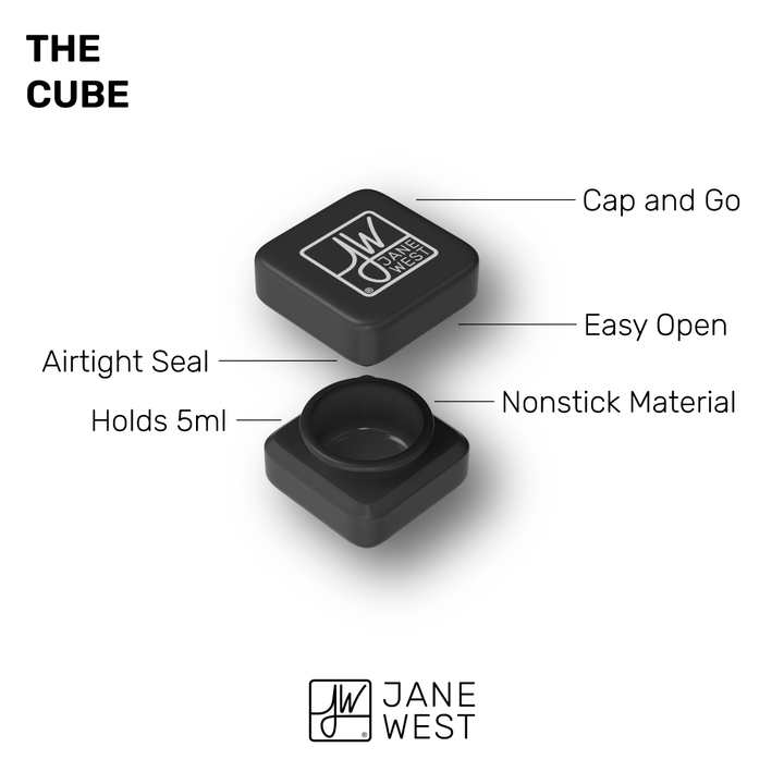 The Jane West Cube Container - Headshop.com
