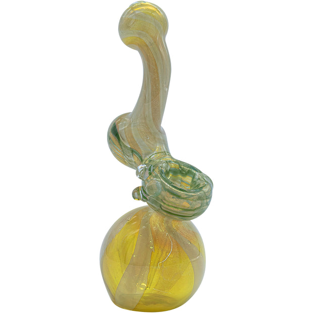 LA Pipes "Rake Bubb" Fumed Sherlock Bubbler Pipe (Various Colors) - Headshop.com