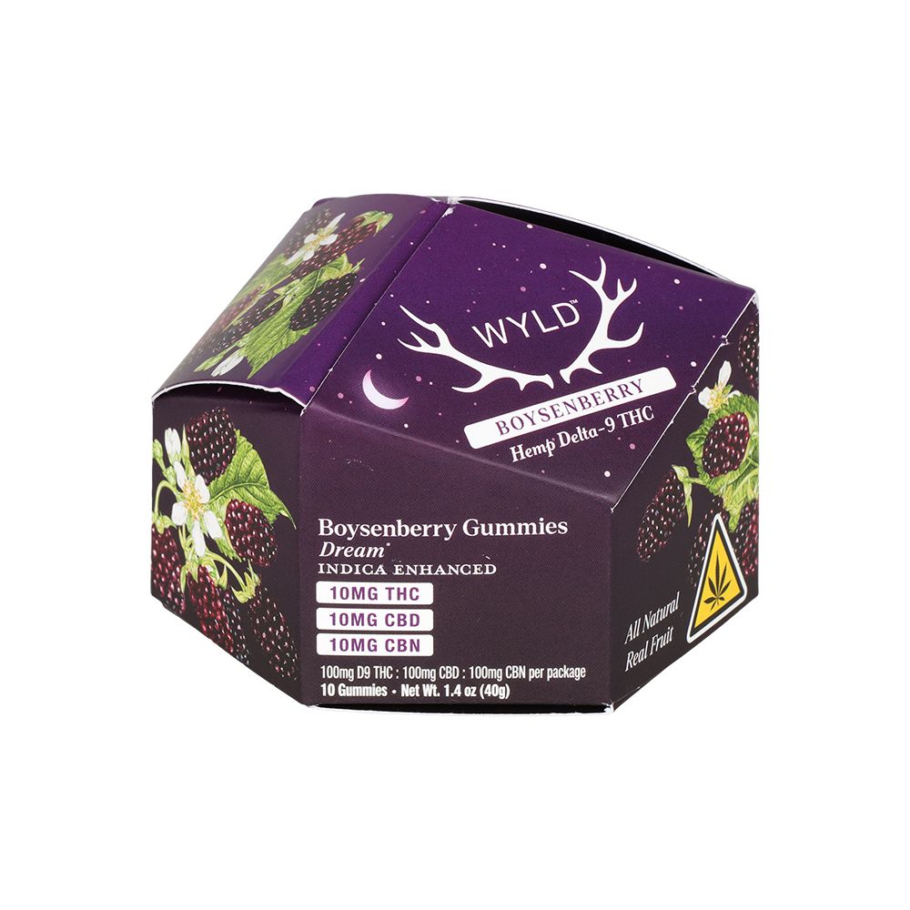 WYLD D9 Blend Gummies 3:1 D9, CBD, & CBN - Headshop.com