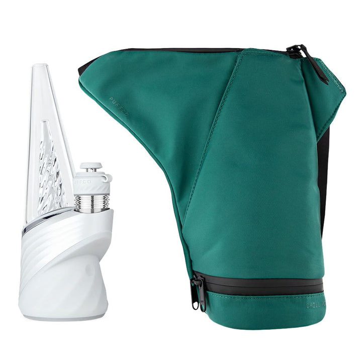 Puffco Peak Pro 3DXL Chamber eRig & Travel Bag Bundle | Pearl - Headshop.com
