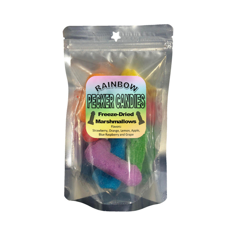 Freeze Dried Rainbow Pecker Candies - Headshop.com