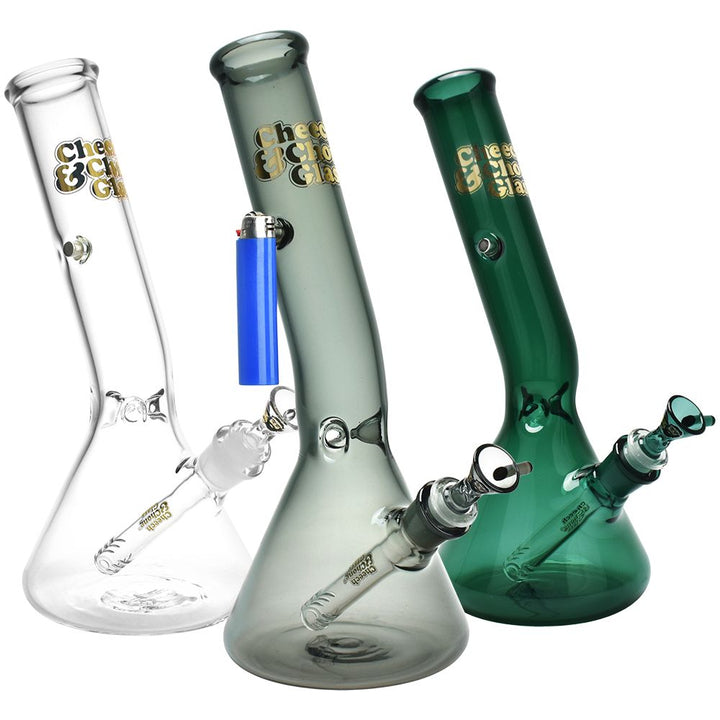 Cheech & Chong Glass Basketball Jones Chillax Bong | 12" | 14mm F - Headshop.com