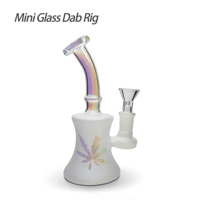 Waxmaid 5.9″ Shower Head Mini Glass Dab Rig Kit - Headshop.com